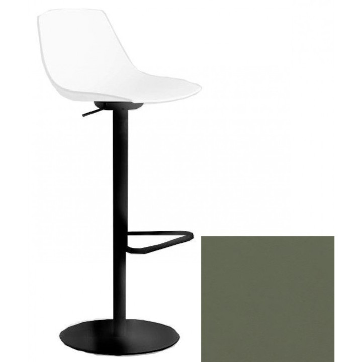 La Palma - Miunn Barhocker Bodenplatte rund schwarz La Palma - Miunn Barhocker Bodenplatte rund schwarz