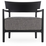 Kartell - Cara Sessel Gestell Schwarz matt