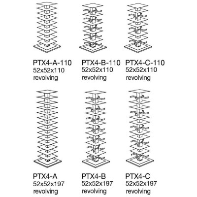 Opinion Ciatti - Ptolomeo X4 C Büchersäule Opinion Ciatti - Ptolomeo X4 C Büchersäule