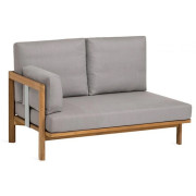 Weishäupl - New Hampton 2 Sitzer-Element| Armlehne links