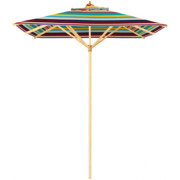 Weishäupl - Klassiker Sonnenschirm 190x190 cm mit Flaschenzug und Knick