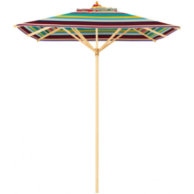 Weishäupl - Klassiker Sonnenschirm 190x190 cm mit Flaschenzug und Knick Weishäupl - Klassiker Sonnenschirm 190x190 cm mit Flaschenzug und Knick