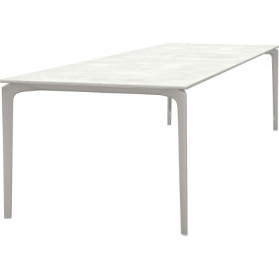 Fast - AllSize Tisch mit Platte aus Feinsteinzeug| Snow Fast - AllSize Tisch mit Platte aus Feinsteinzeug| Snow