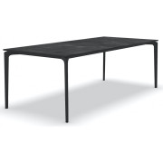 Fast - AllSize Tisch mit Platte aus Feinsteinzeug| Night