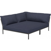 Houe - Level 2 Lounge Cozy Sofa-Element Links Dunkelgrau