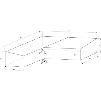 Stern - Schutzhülle für Eckgruppe Stern - Schutzhülle für Eckgruppe