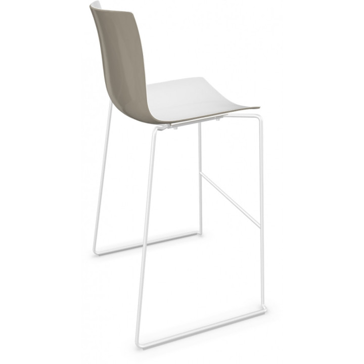 Arper - Catifa 46 0471 Barhocker zweifarbig H 76cm Arper - Catifa 46 0471 Barhocker zweifarbig H 76cm