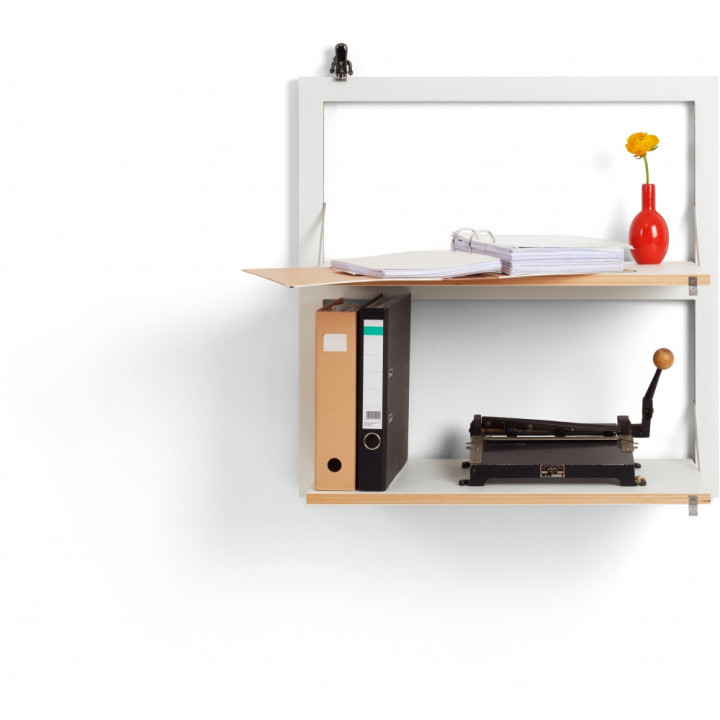 Ambivalenz - Fläpps Regal 80x80-2 cm, 2 Flächen Ambivalenz - Fläpps Regal 80x80-2 cm, 2 Flächen