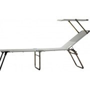 Fiam - Amigo 40+ Sun Sonnenliege mit Sonnendach