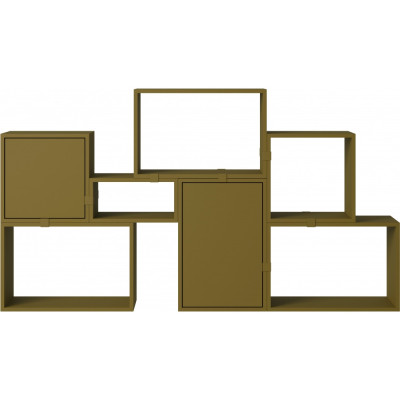 Muuto - Stacked Storage System Bücherregal Konfiguration 6