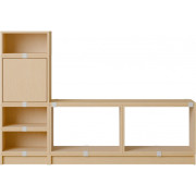 Muuto - Stacked Storage System Flur Regal Konfiguration 1