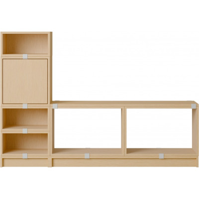 Muuto - Stacked Storage System Flur Regal Konfiguration 1 Muuto - Stacked Storage System Flur Regal Konfiguration 1