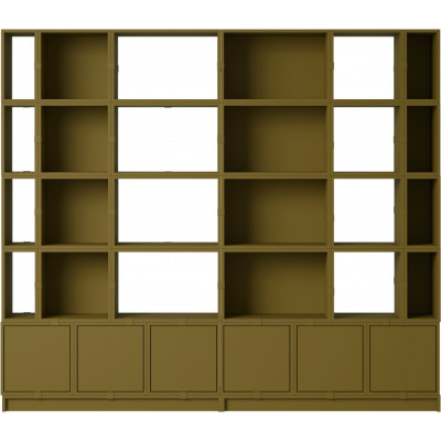 Muuto - Stacked Storage System Büroregal Konfiguration 1 Muuto - Stacked Storage System Büroregal Konfiguration 1