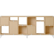 Muuto - Stacked Storage System Büroregal Konfiguration 3