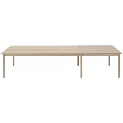 Muuto - Linear System Tisch 110 cm Configuration 1