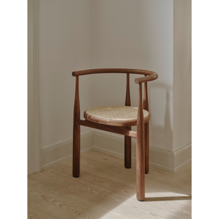 New Works - Bukowski Stuhl mit Rohrgeflecht New Works - Bukowski Stuhl mit Rohrgeflecht