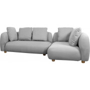 Cane-line - Capture Ecksofa mit Sofa Modul rechts
