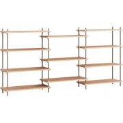 Moebe - Shelving System s.115.3.A Regal| Dreifach