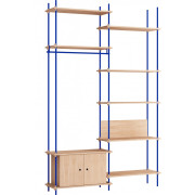 Moebe - Shelving System s.255.2.G Regal| Doppelt