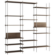 Moebe - Shelving System s.255.3.A Regal| Dreifach