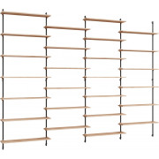 Moebe - Wall Shelving ws.230.4 Wandregal| Vierfach