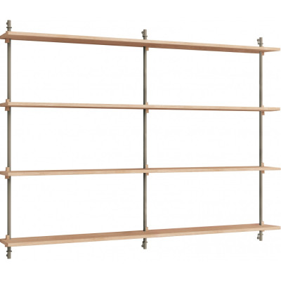 Moebe - Wall Shelving ws.115.2.B Wandregal| Doppelt Moebe - Wall Shelving ws.115.2.B Wandregal| Doppelt