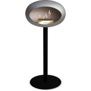 Le Feu - Dome Ground Steel High Bioethanol-Kamin Nickel
