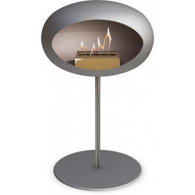 Le Feu - Dome Ground Steel Low Bioethanol-Kamin Nickel Le Feu - Dome Ground Steel Low Bioethanol-Kamin Nickel