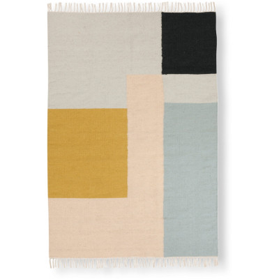 Ferm Living - Kelim Teppich Squares Ferm Living - Kelim Teppich Squares