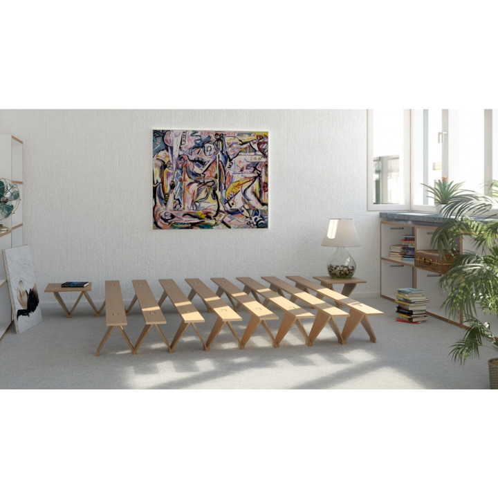 Tojo - Lieg Bett Einzelmodul Tojo - Lieg Bett Einzelmodul