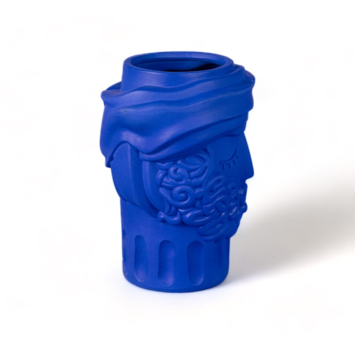 Seletti - Magna Graecia Vase Man Blau Seletti - Magna Graecia Vase Man Blau