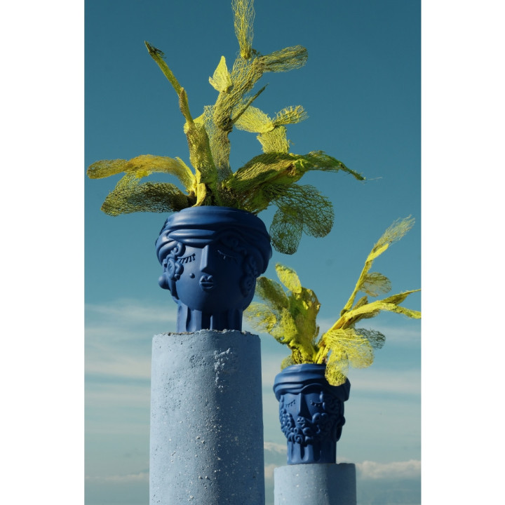 Seletti - Magna Graecia Vase Man Blau Seletti - Magna Graecia Vase Man Blau