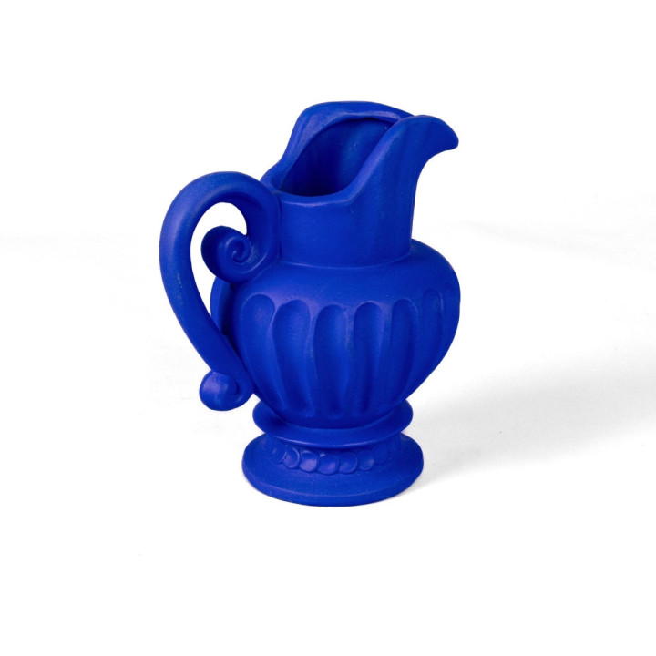 Seletti - Magna Graecia Vase Caraffa.28 Blau Seletti - Magna Graecia Vase Caraffa.28 Blau