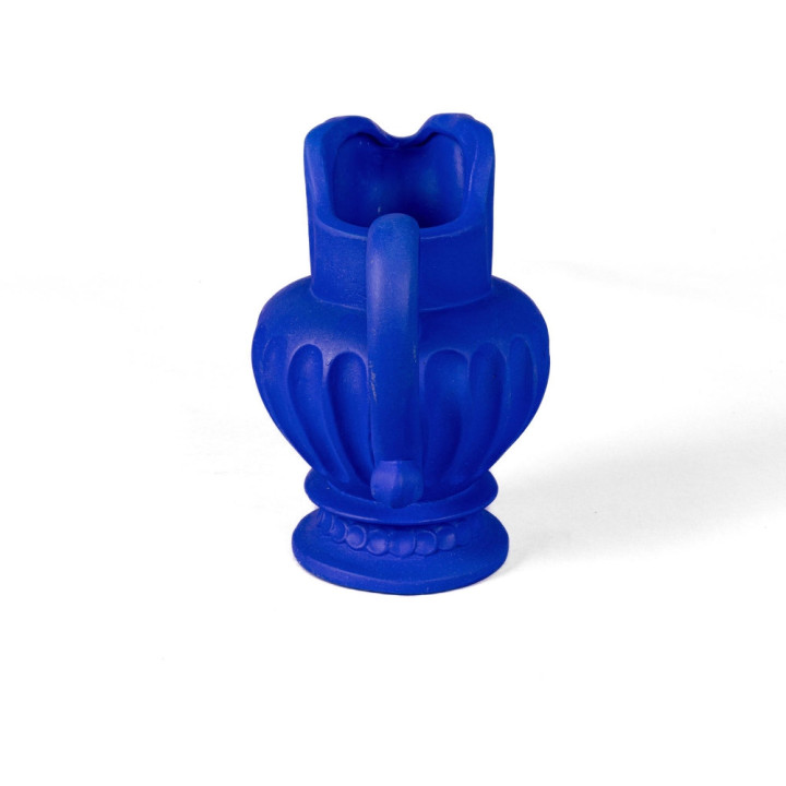 Seletti - Magna Graecia Vase Caraffa.28 Blau Seletti - Magna Graecia Vase Caraffa.28 Blau