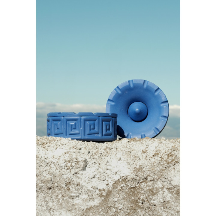 Seletti - Magna Graecia Aschenbecher Greche Blau Seletti - Magna Graecia Aschenbecher Greche Blau