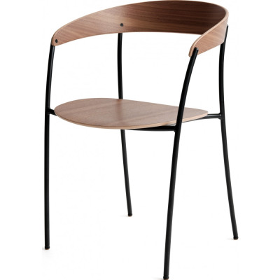 New Works - Missing Armlehnenstuhl, Walnuss New Works - Missing Armlehnenstuhl, Walnuss