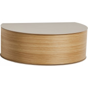 Woud - Wallie Wandregal Grau Beige