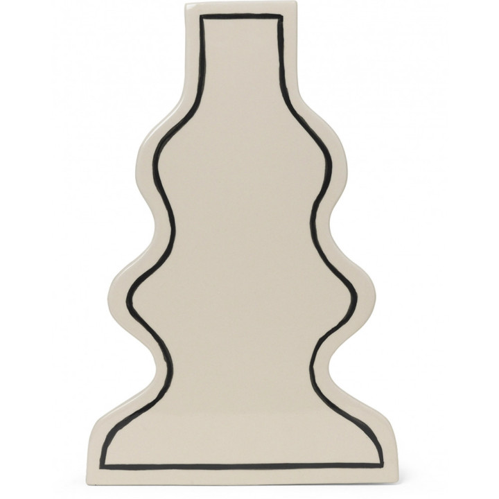 Ferm Living - Paste Vase Curvy Ferm Living - Paste Vase Curvy