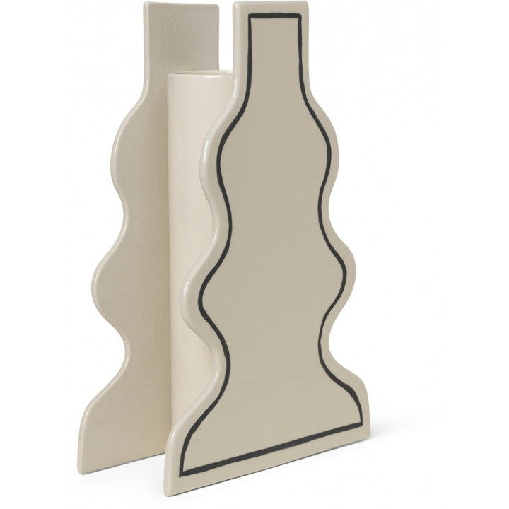 Ferm Living - Paste Vase Curvy Ferm Living - Paste Vase Curvy