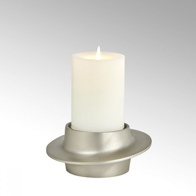 Lambert - Proton Kerzenhalter Nickel Matt Lambert - Proton Kerzenhalter Nickel Matt