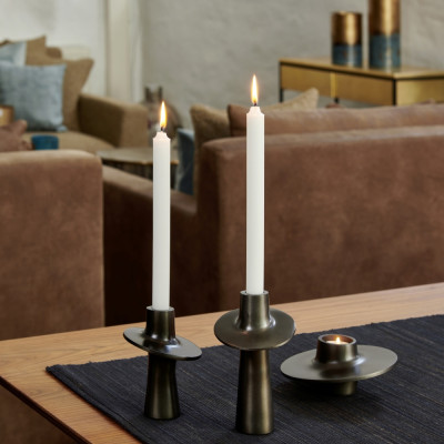 Lambert - Proton Kerzenhalter Nickel Matt Lambert - Proton Kerzenhalter Nickel Matt