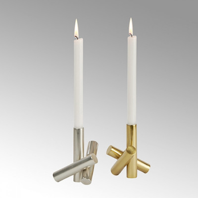 Lambert - Mika Kerzenleuchter Edelstahl Matt Lambert - Mika Kerzenleuchter Edelstahl Matt