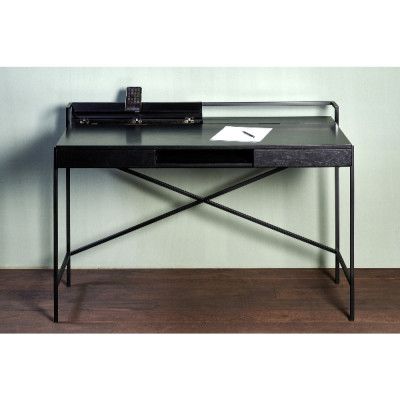 Lambert - Derrick Schreibtisch Eiche Schwarz Lambert - Derrick Schreibtisch Eiche Schwarz