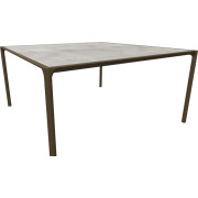 Emu - Terramare quadratischer Tisch mit Platte aus Steinzeug