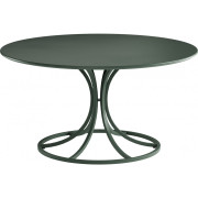Emu - Collier Tisch rund 142 cm Blechplatte