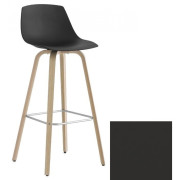 La Palma - Miunn Barhocker 75 cm mit Holzbeinen Eiche