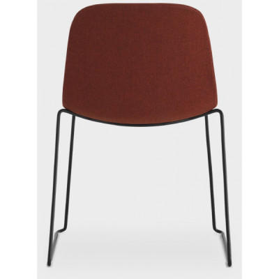 La Palma - Seela Kufenstuhl schwarz lackiert