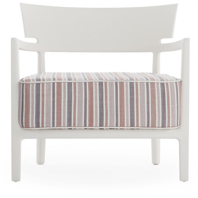 Kartell - Cara Outdoor Sessel Gestell Wei? matt Kartell - Cara Outdoor Sessel Gestell Wei? matt