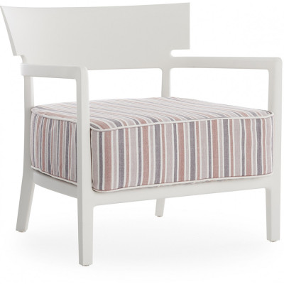 Kartell - Cara Outdoor Sessel Gestell Weiß matt Kartell - Cara Outdoor Sessel Gestell Weiß matt