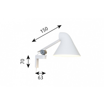 Louis Poulsen - NJP Wandleuchte Louis Poulsen - NJP Wandleuchte